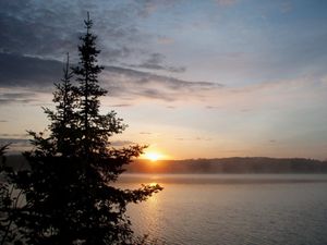 Sunrise on Bald Eagle Lake