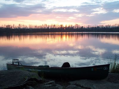 Sunset on Gull Lake
