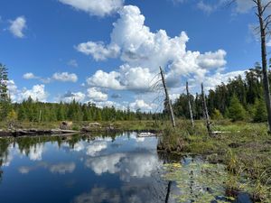 Approaching Portage to Lunetta