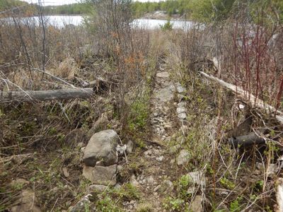 rocky trail
