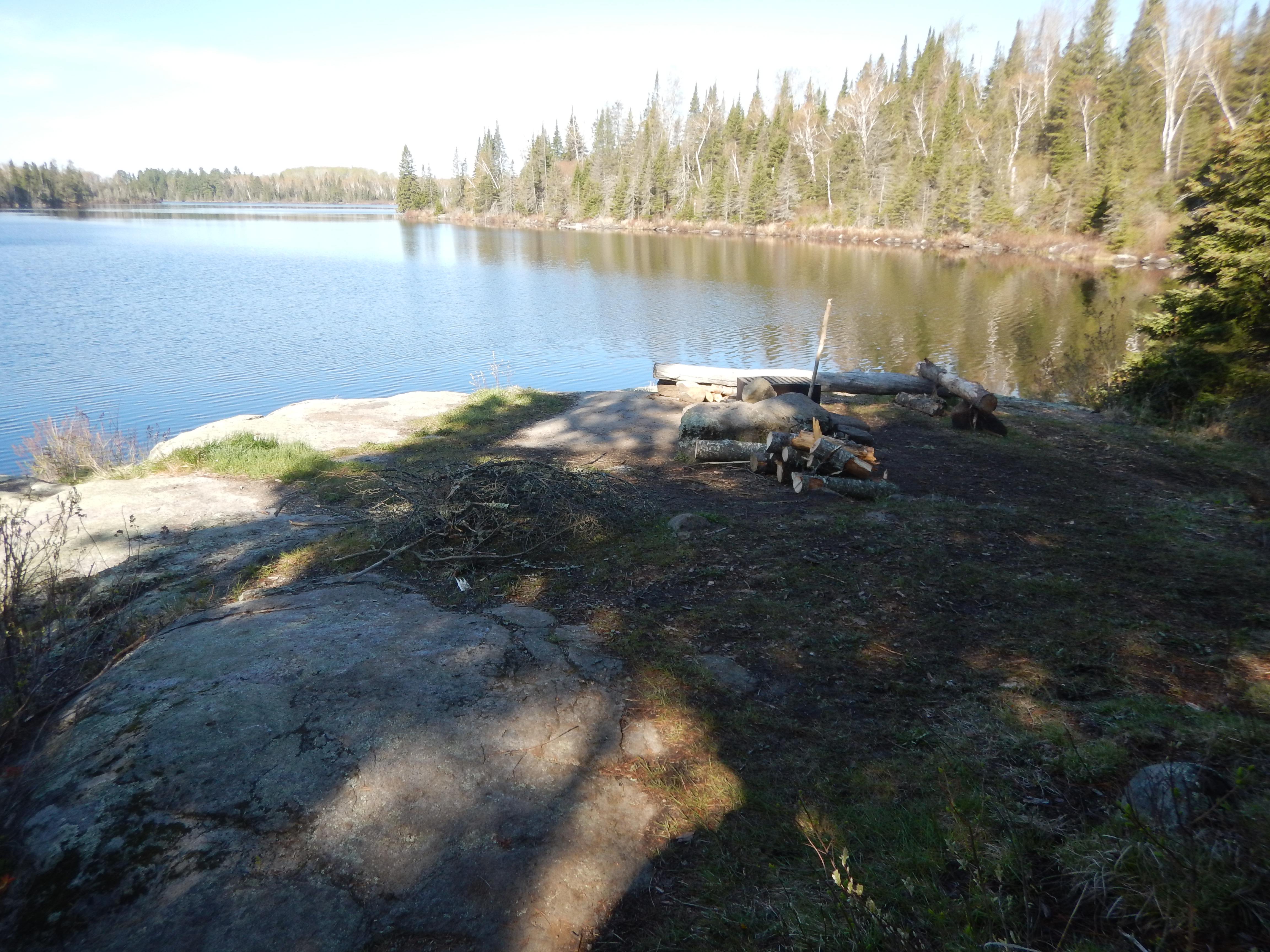 Perent River camp