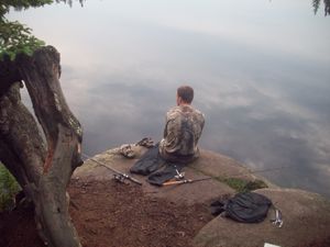 Fishing at Camp