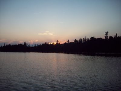Horseshoe Lake sunset