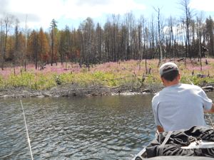Fishing Camdre Lake