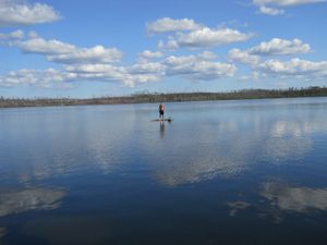 Standing on water