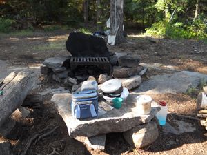 Clearwater Lake camp