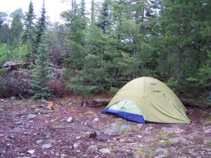 Rainy Rest Day in Camp