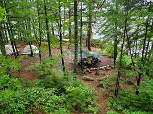 BWCAW Campsite 210 Trout Lake 2026AUG15 camp overwatch photo