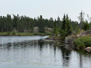 East Lunch Lake from campsite JV