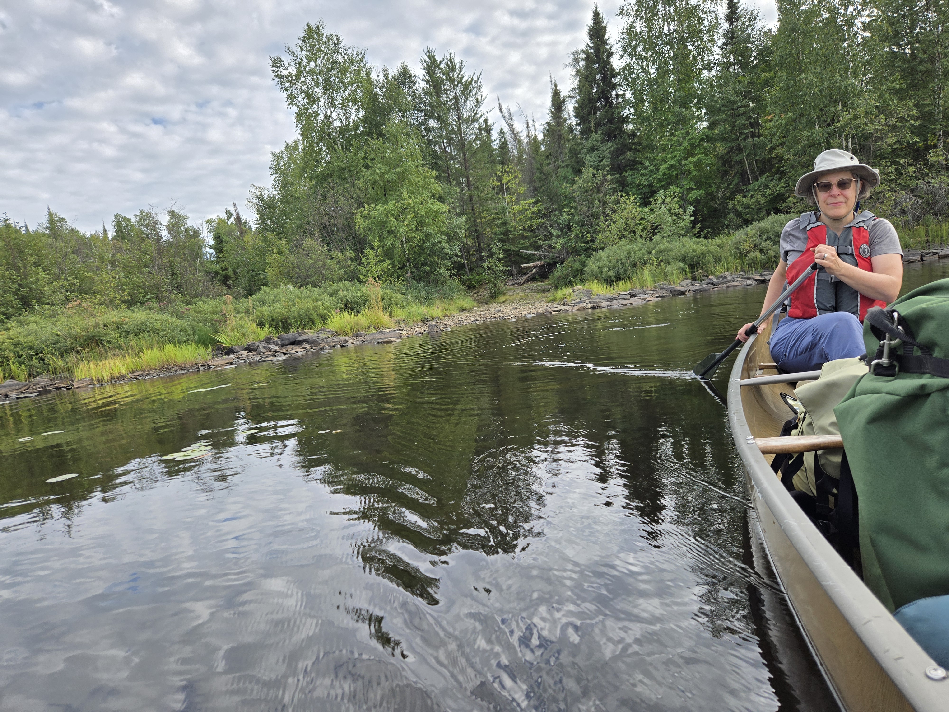 Approach (departure?) to Portage 122 from Cattyman