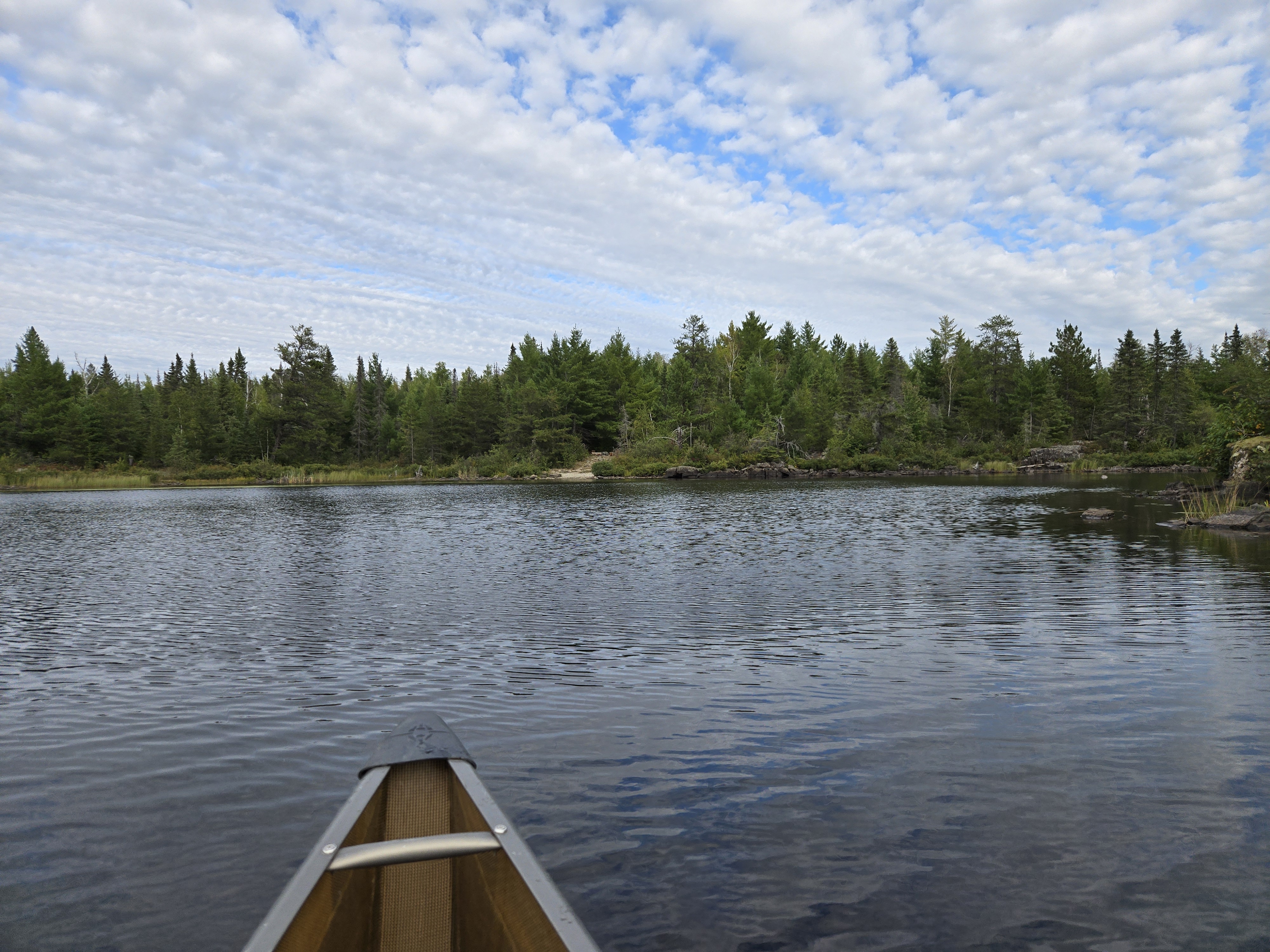 Cattyman approach to portage to Jordan Lake