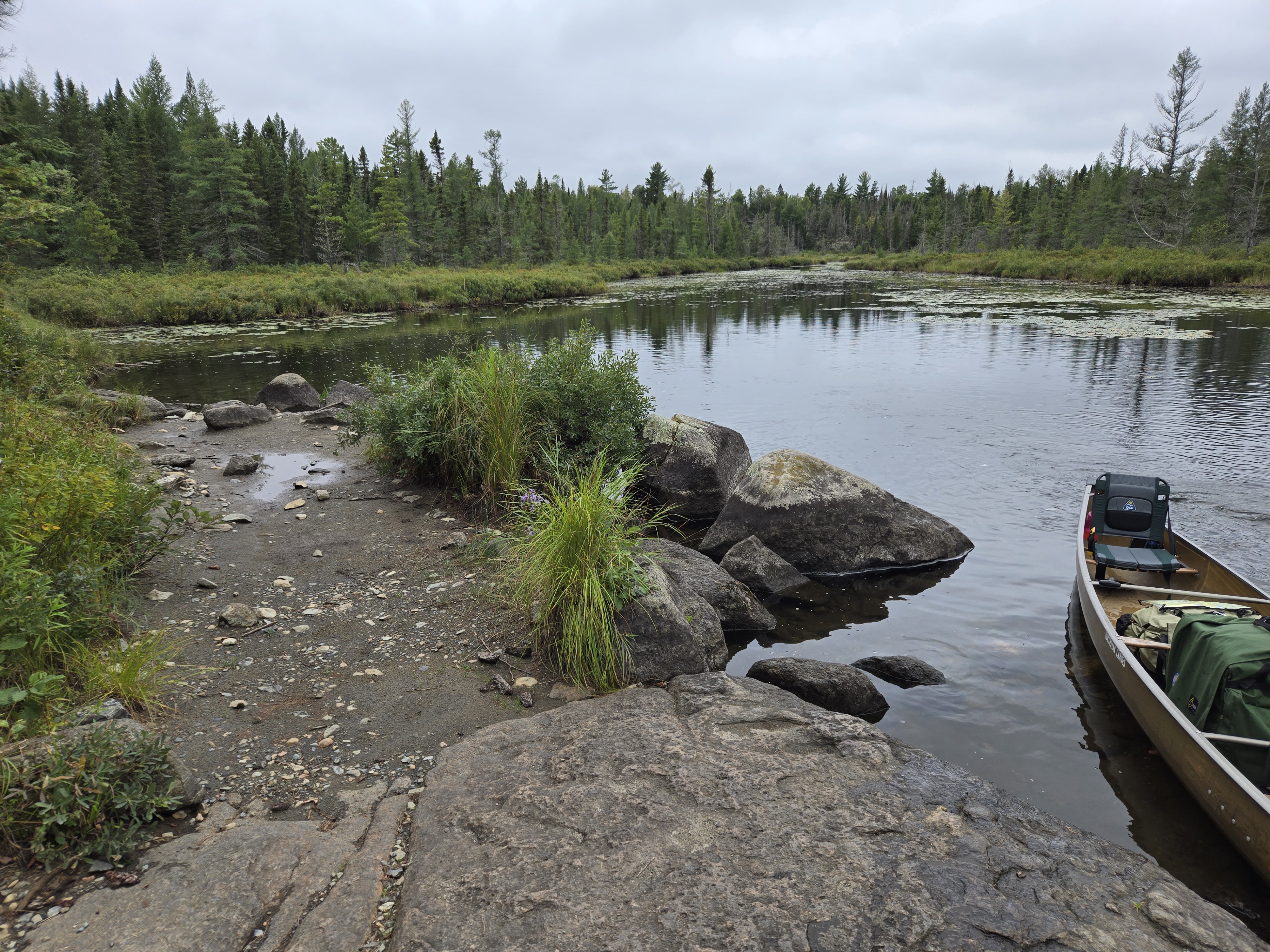 High water and low water take-outs