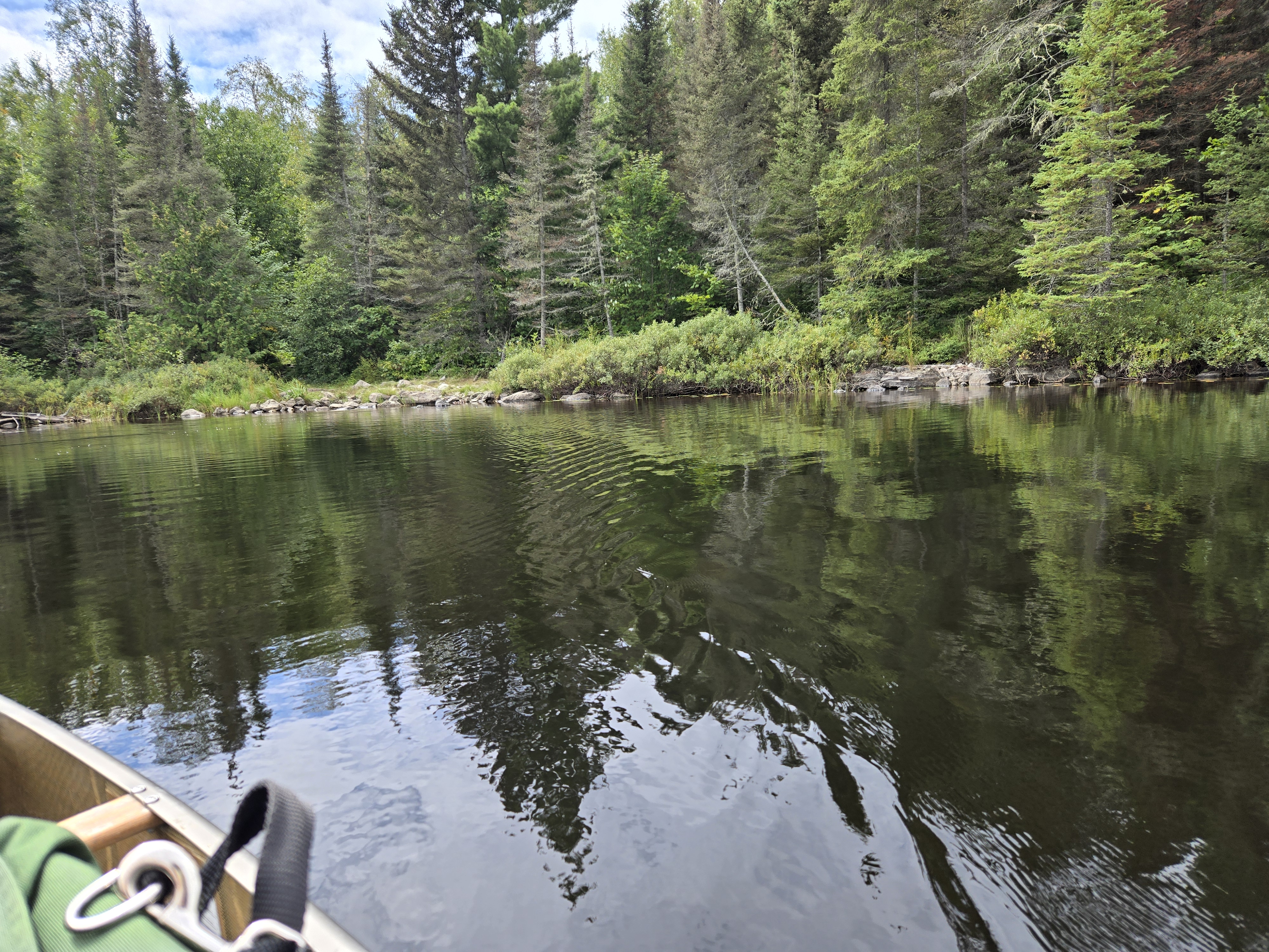 View of the portage from Wisini