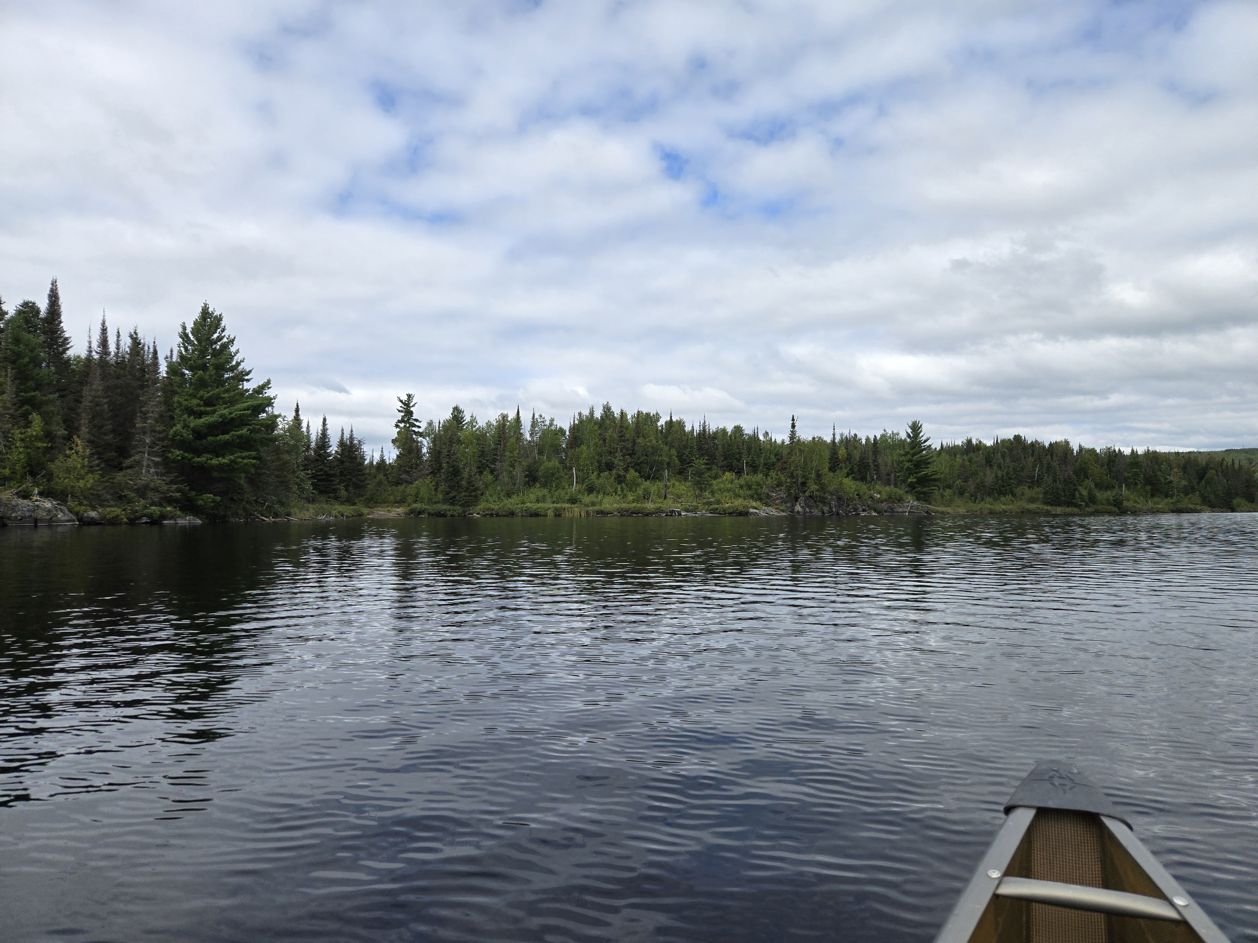 Portage, but no campsite