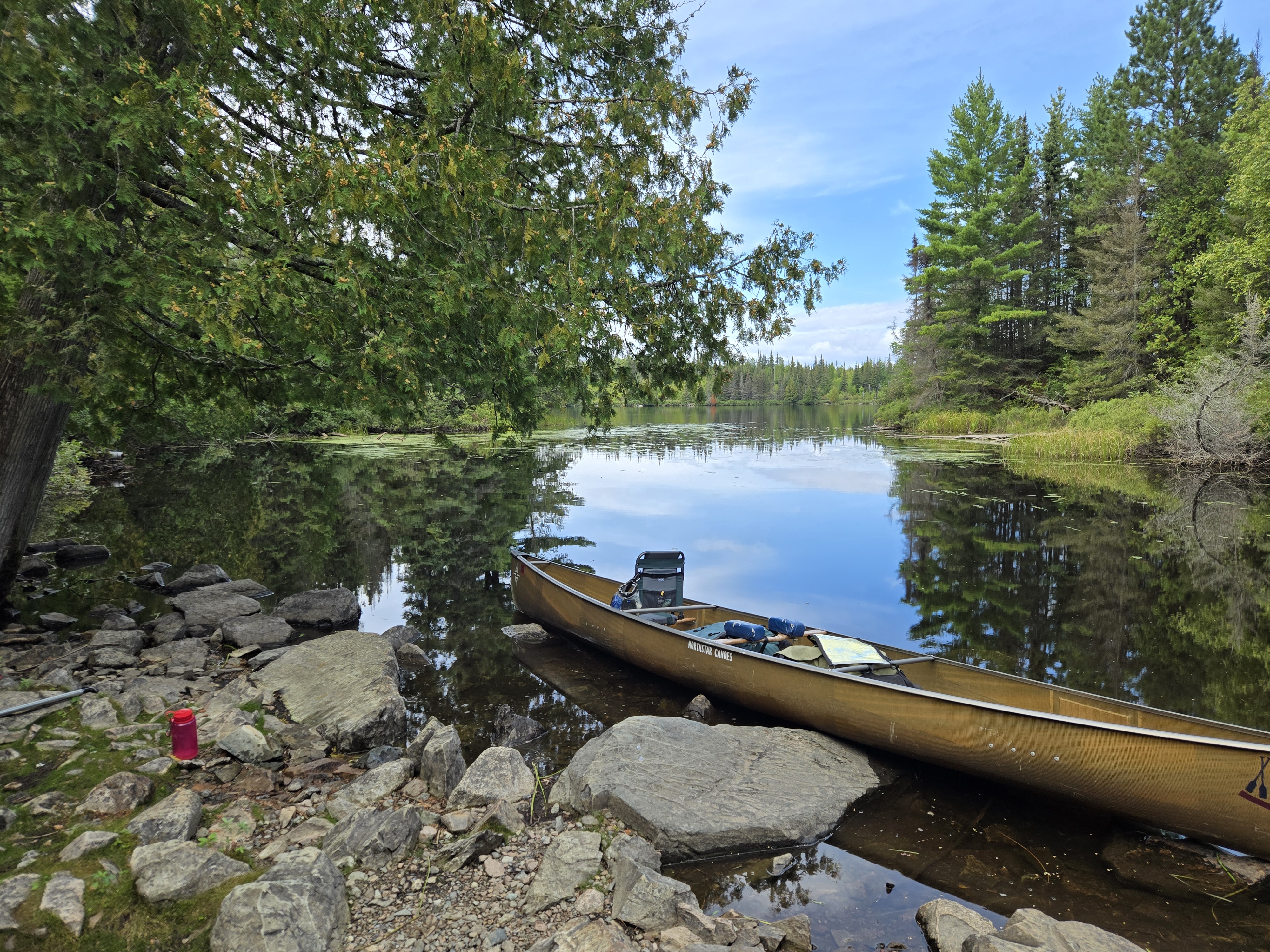 View into Kekekabic from the portage