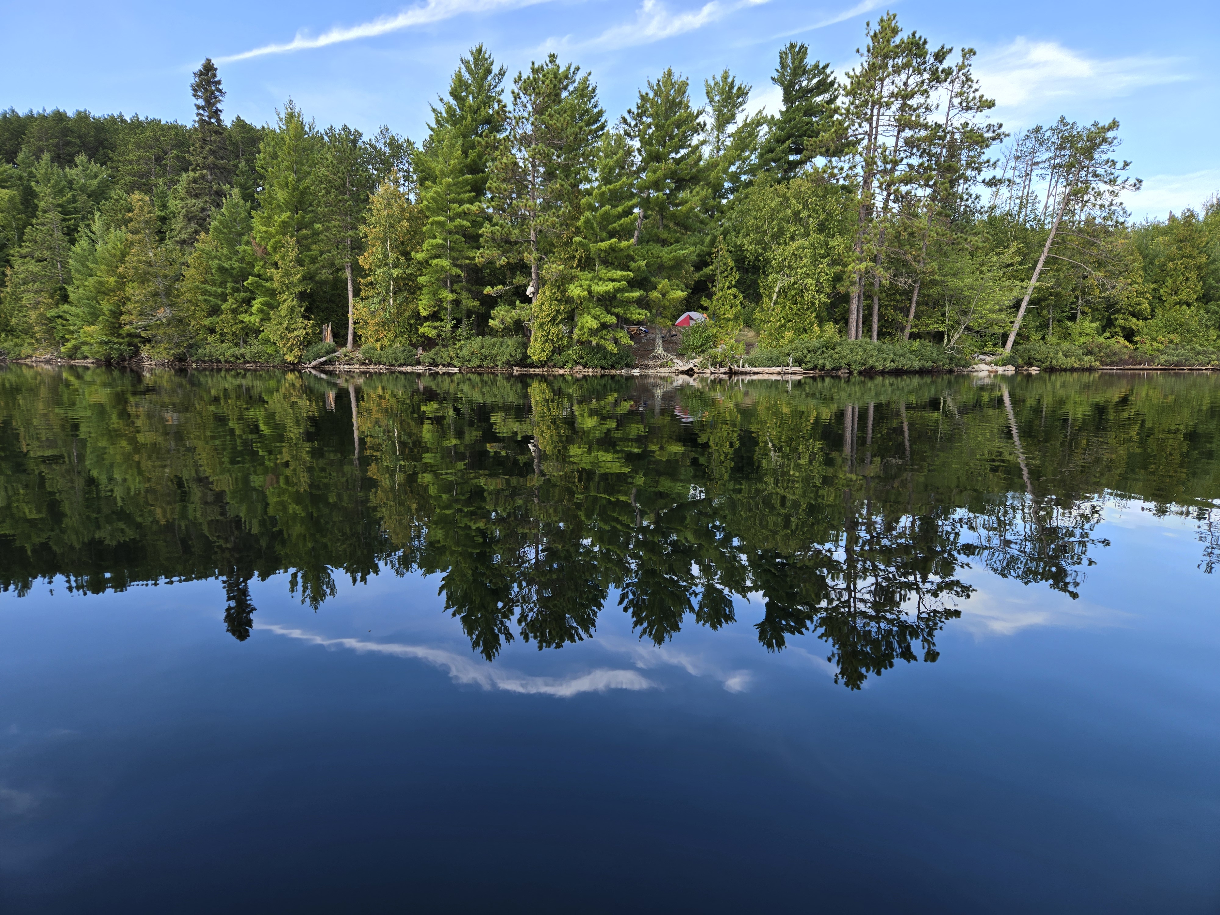 Glassy view of nice-looking site