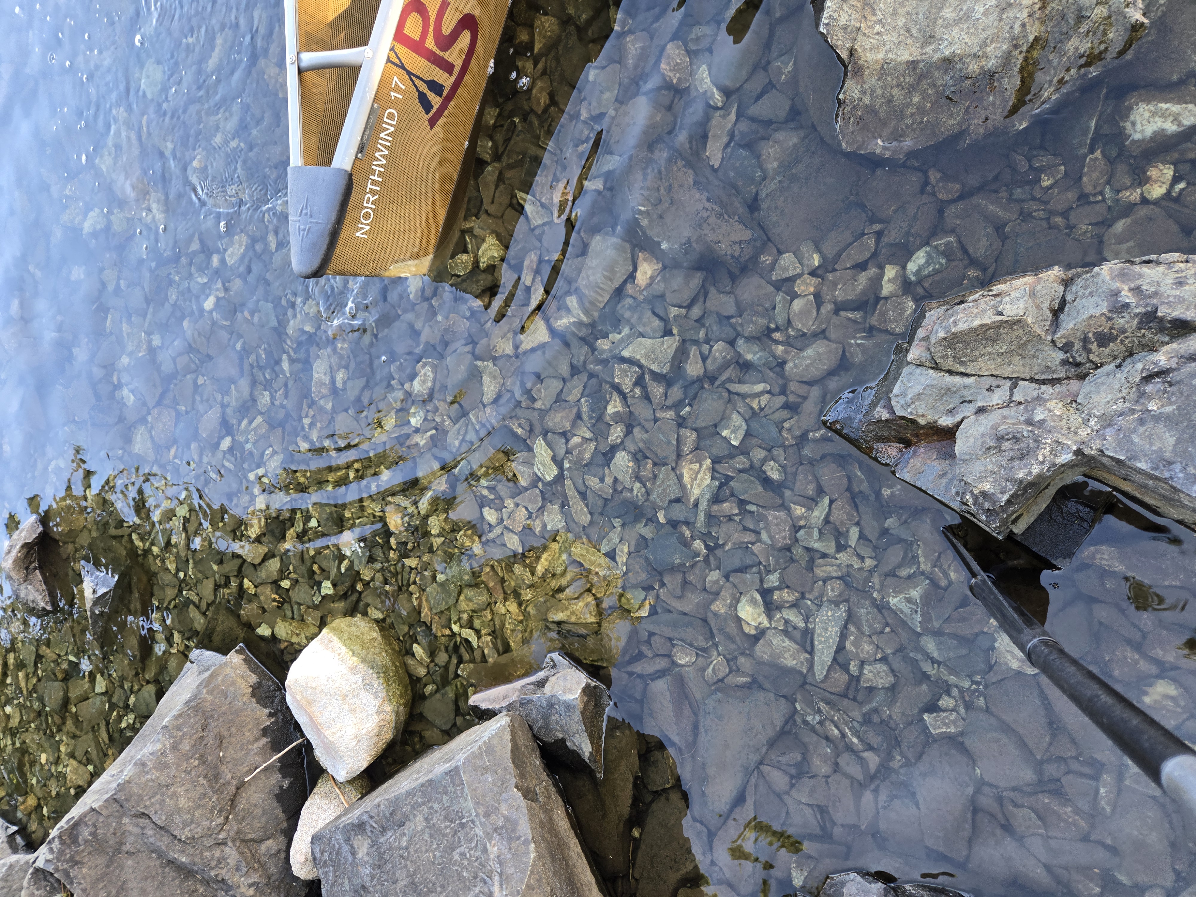 Clear water