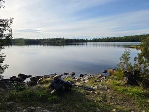 Pickle Lake from portage landing