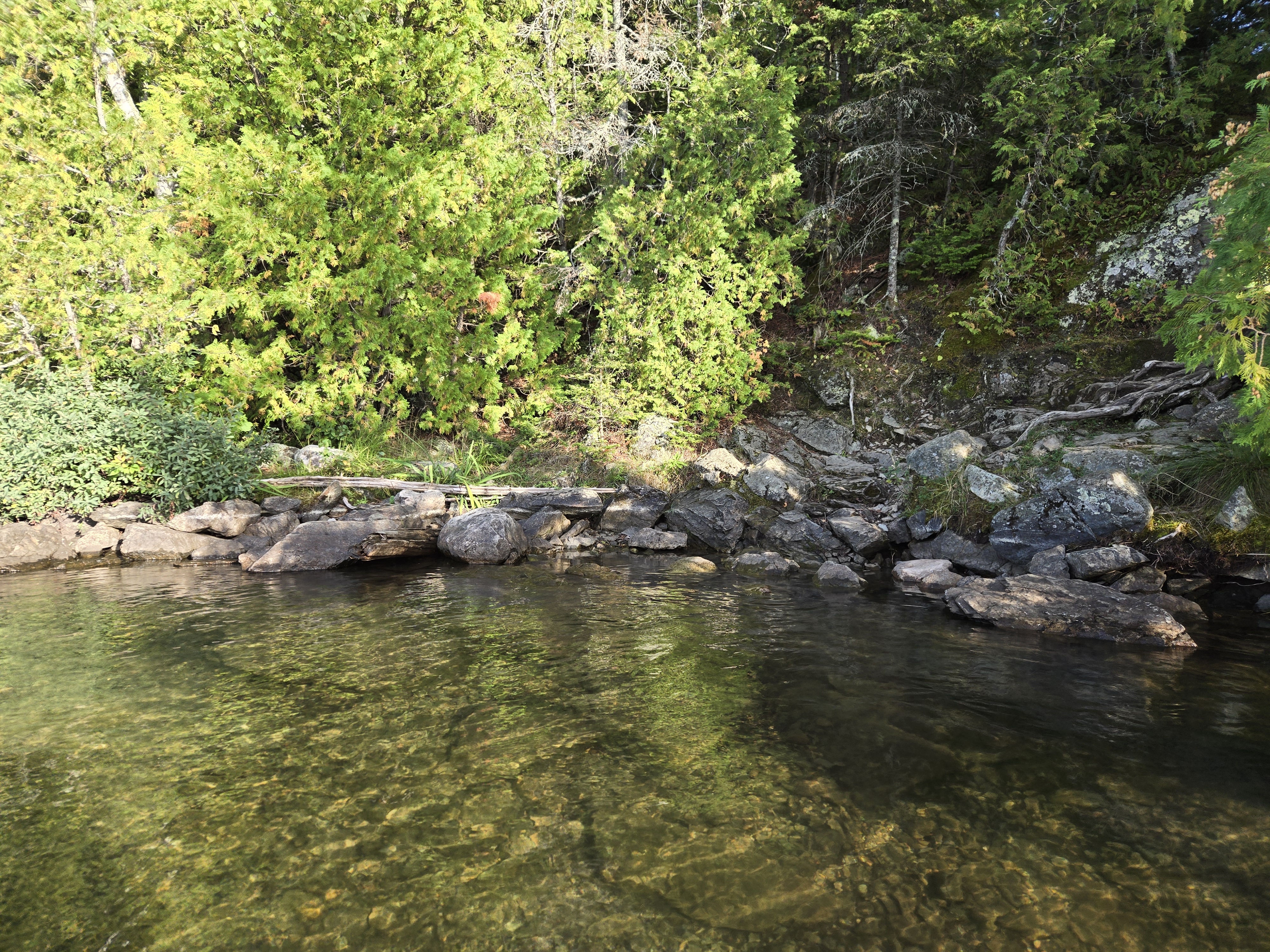 Very tricky landing on Spoon Lake