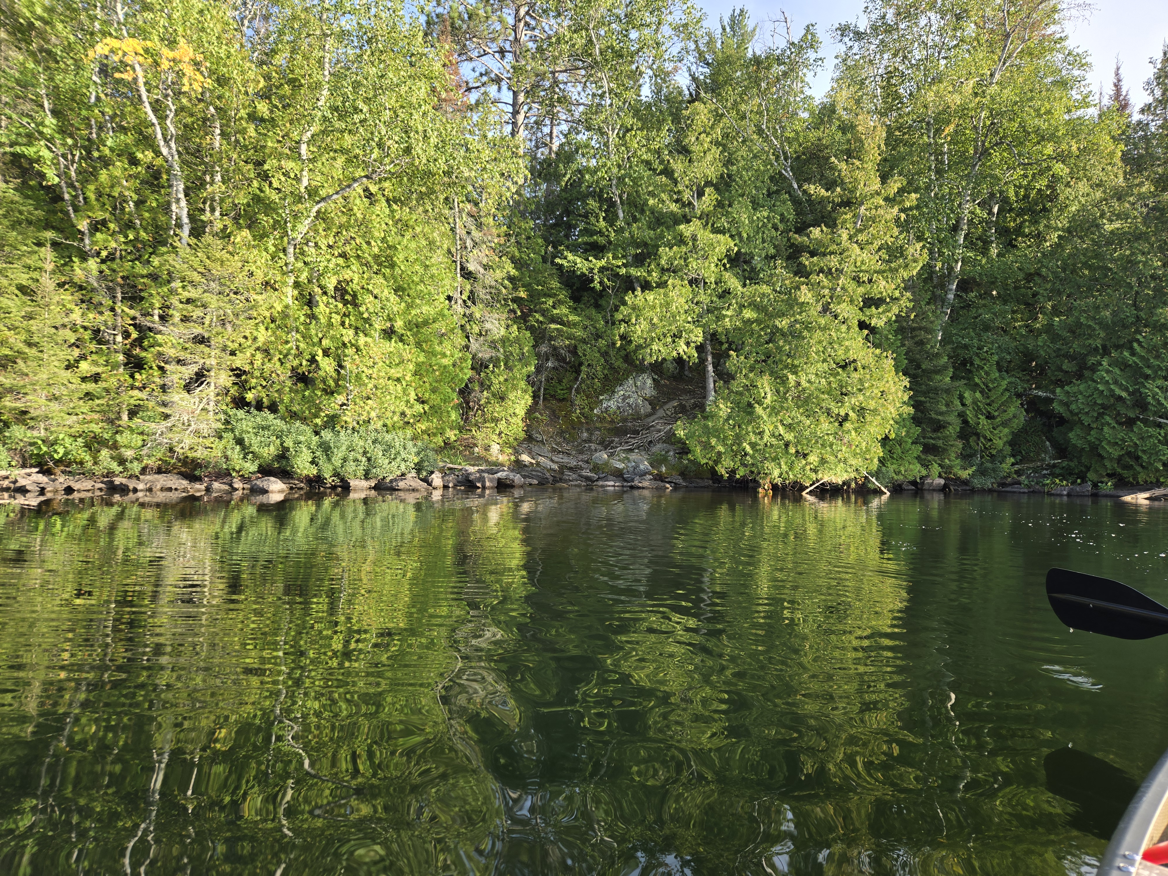 Approach to portage on Spoon Lake to Pickle Lake