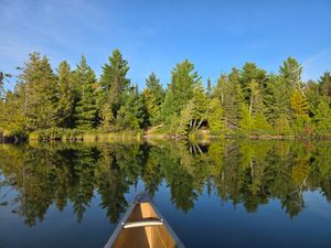 Approach to campsite