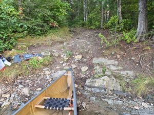 Steep climb out of Bonnie Lake toward Spoon Lake