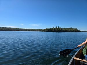 Nice day on Knife Lake