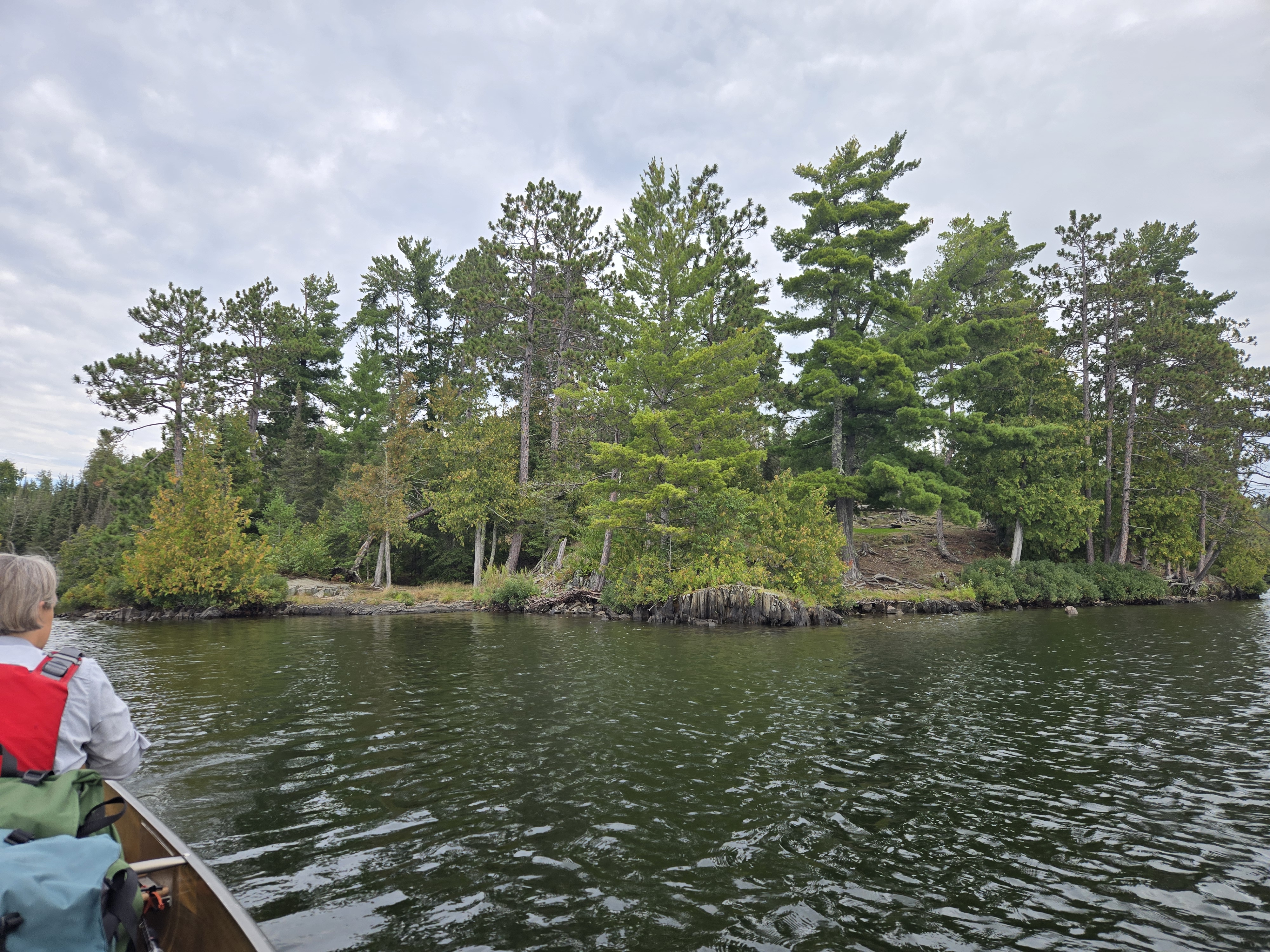 Approach to the campsite from the south