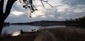 First night campsite