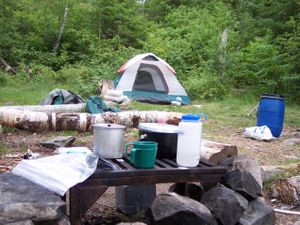 Knife Lake Campesite