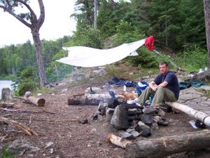 Saganaga Lake Campsite