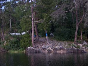Saganaga Lake Campsite