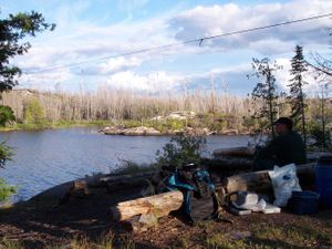 Alpine Lake Campsite