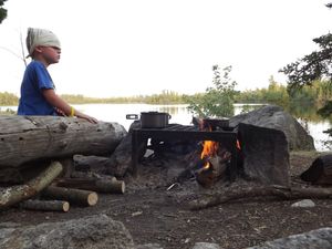 Chillin by the fire