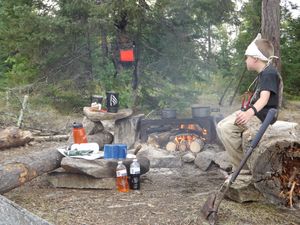 Camp fire