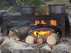 Camp fire