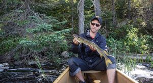 Cross Bay Falls fishing