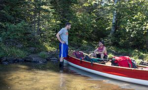 Round Portage landing