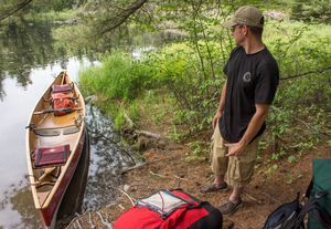 Horse River portage