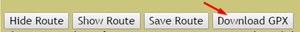 GPX Download Button