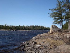 Waves on Lac La Croix
