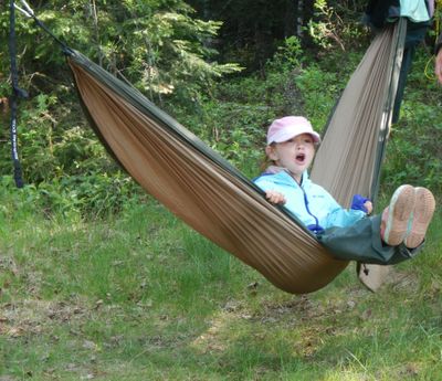 Hammock swinging