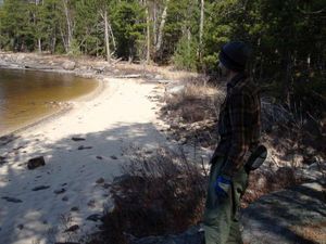 Beach on Lac La Croix