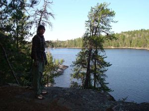 Cliff by Campsite