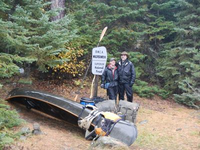 Daniels Lake landing