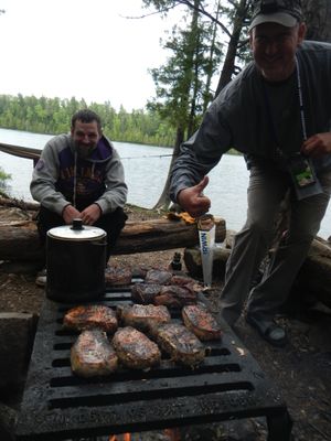 Grillin' supper