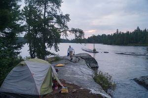 Campsite 1EM on Beg Lake
