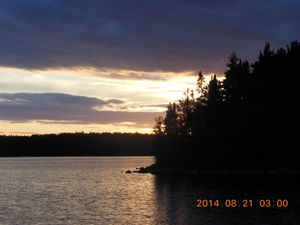 Burt Lake Sunset