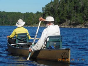 Using the splinted paddle