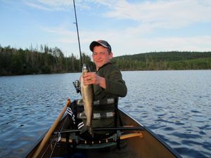 Eric's first laker